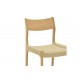 Καρέκλα ''MRTINA'' από ξύλο οξιάς σε χρώμα φυσικό 46x49x81