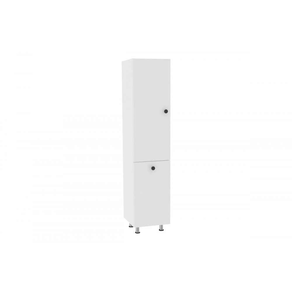 Ντουλάπα/στήλη μπάνιου ''GINGO'' σε χρώμα λευκό 33x35x159