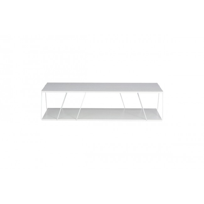 Τραπέζι σαλονιού ''TARS'' σε χρώμα λευκό 120x50x30