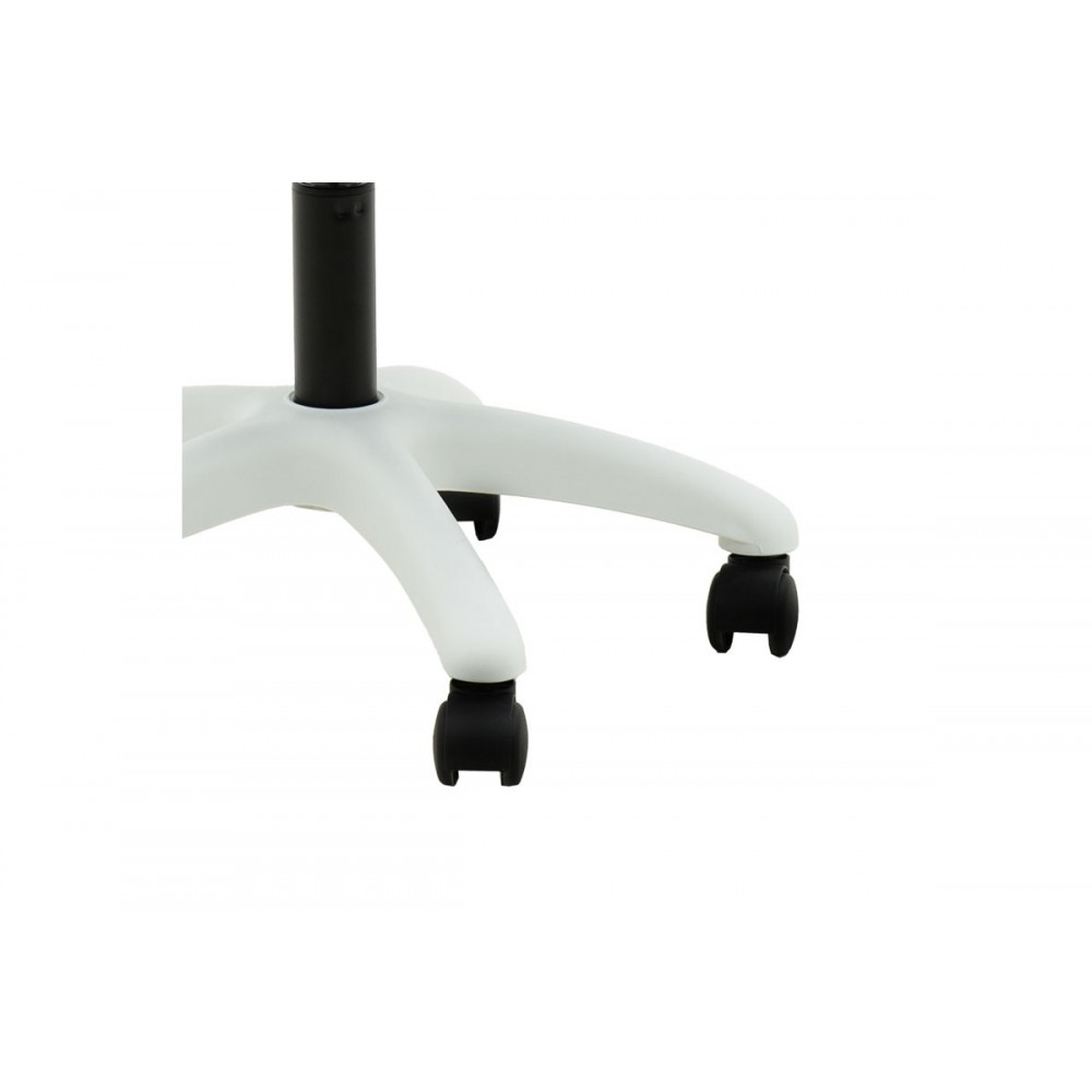 Καρέκλα γραφείου "DELILAH" από ύφασμα σε χρώμα γκρι 62x61x110