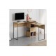 Γραφείο εργασίας "BADAU" σε χρώμα φυσικό 110x37x77