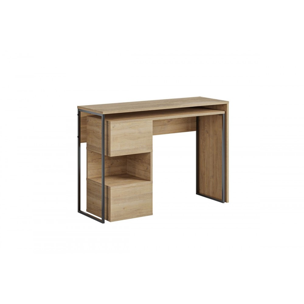 Γραφείο εργασίας "BADAU" σε χρώμα φυσικό 110x37x77