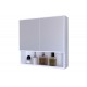 Καθρέπτης μπάνιου "ZANTE" σε λευκό χρώμα 70x17x70