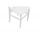 Καρέκλα catering "TIFFANY" από PP σε λευκό χρώμα 40x45x90