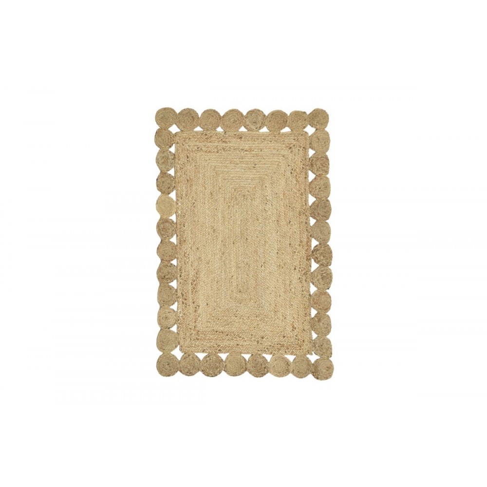 Χαλί "DOZE" από γιούτα σε μπεζ χρώμα 120x180x1