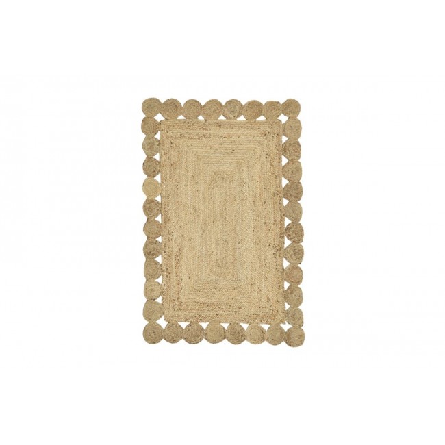 Χαλί "DOZE" από γιούτα σε μπεζ χρώμα 120x180x1