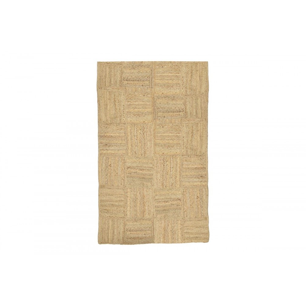 Χαλί "WORRENS" από γιούτα σε μπεζ χρώμα 120x180x1
