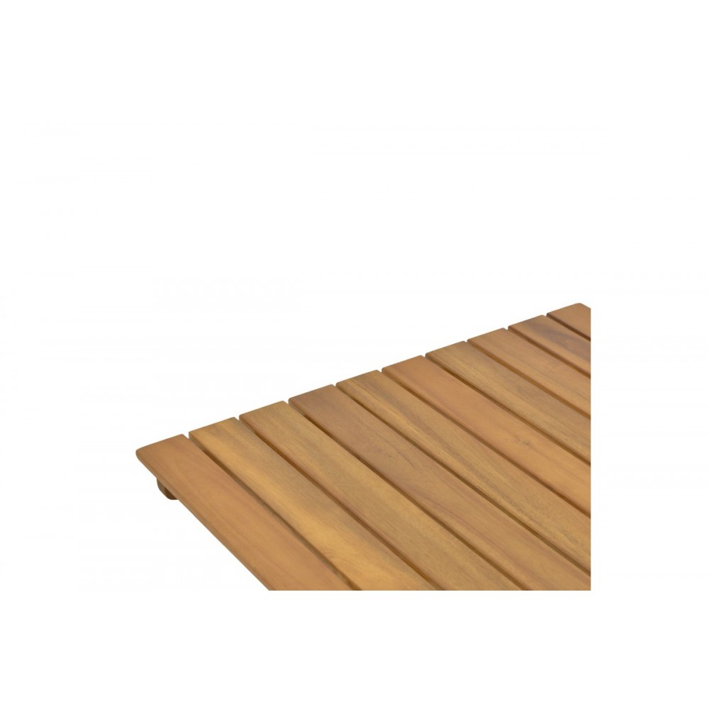 Τραπέζι κήπου "JAYBO" πτυσσόμενο από ξύλο σε φυσικό χρώμα 100x65x72