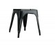 Καρέκλα "UTOPIA" από μέταλλο σε μαύρο χρώμα 44x44x85
