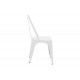 Καρέκλα "UTOPIA" από μέταλλο σε λευκό χρώμα 44x44x85