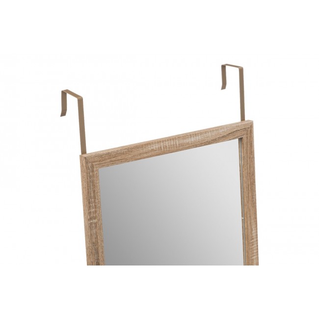 Καθρέπτης πόρτας "PWD-0111" από polyresin σε φυσικό χρώμα 34x1.7x94