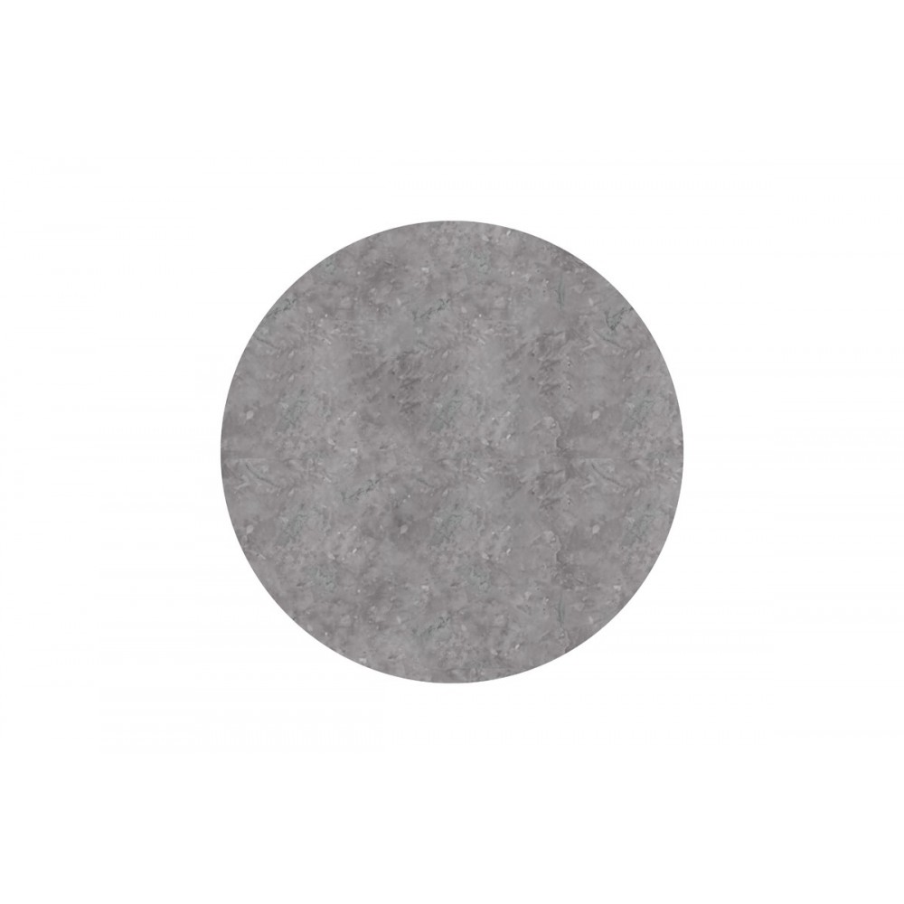 Επιφάνεια τραπεζιού "FENZO" σε χρώμα γκρι μαρμάρου Φ60
