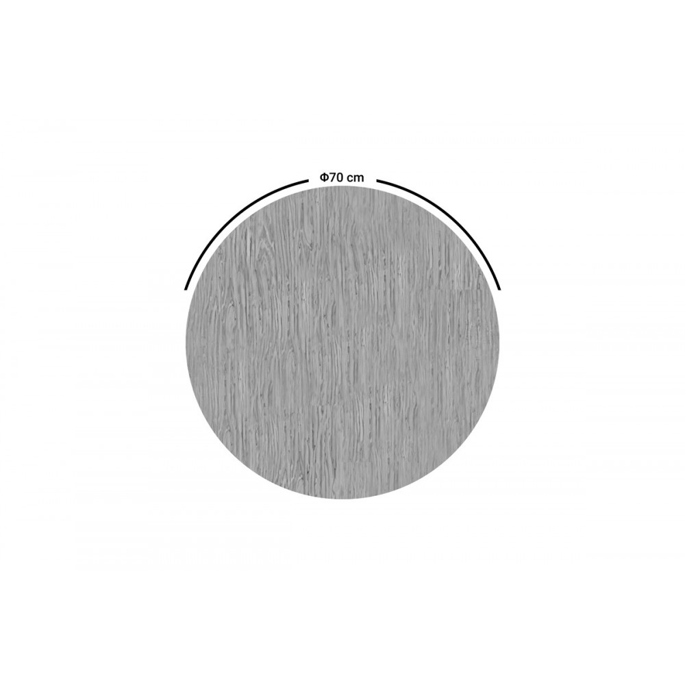 Επιφάνεια τραπεζιού "MORDO" σε oak χρώμα Φ70