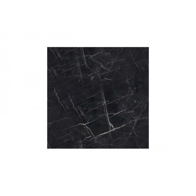 Επιφάνεια τραπεζιού "SARAN" σε χρώμα μαύρο μαρμάρου 80x80