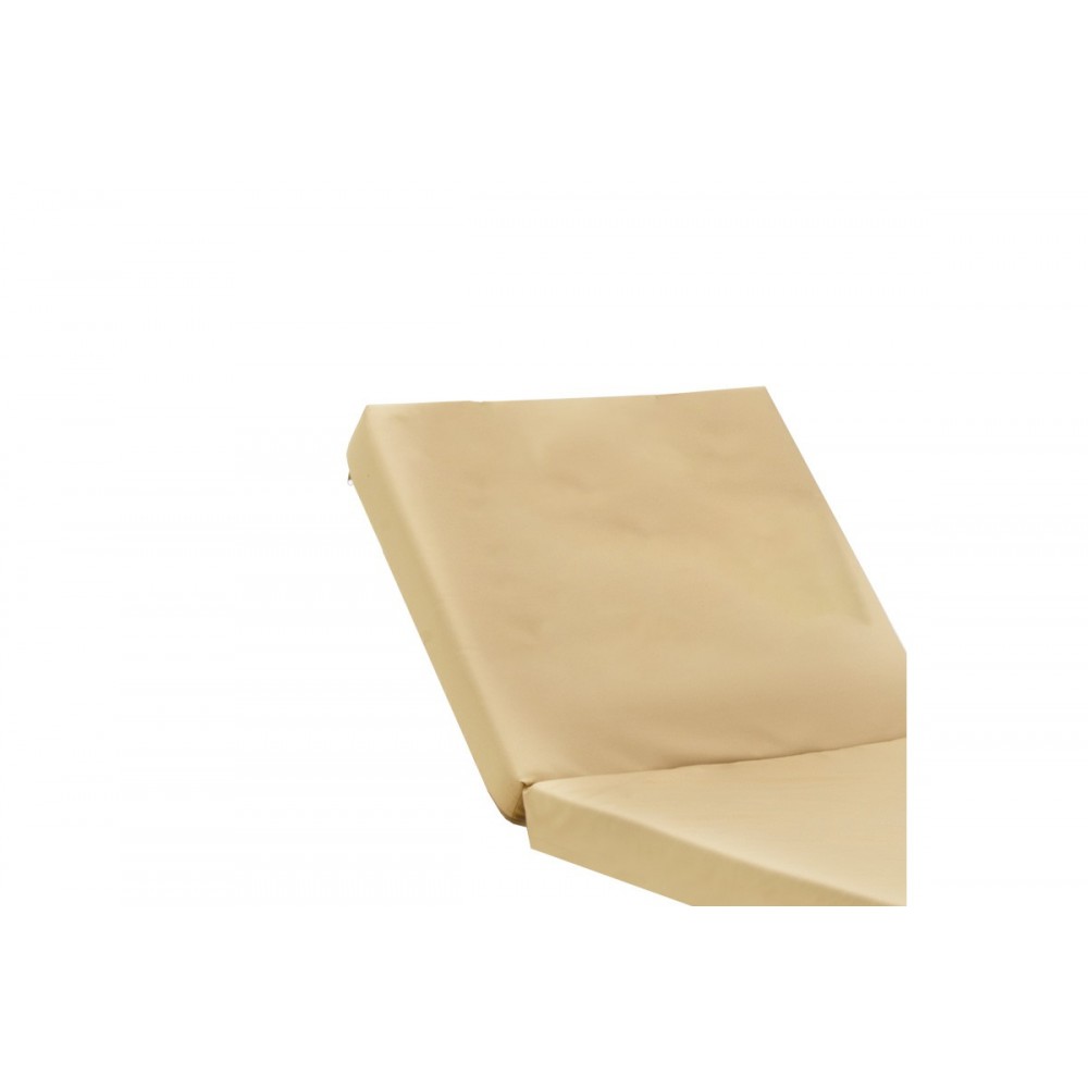 Μαξιλάρι ξαπλώστρας "SADIE" από ύφασμα σε μπεζ χρώμα 65x185x7