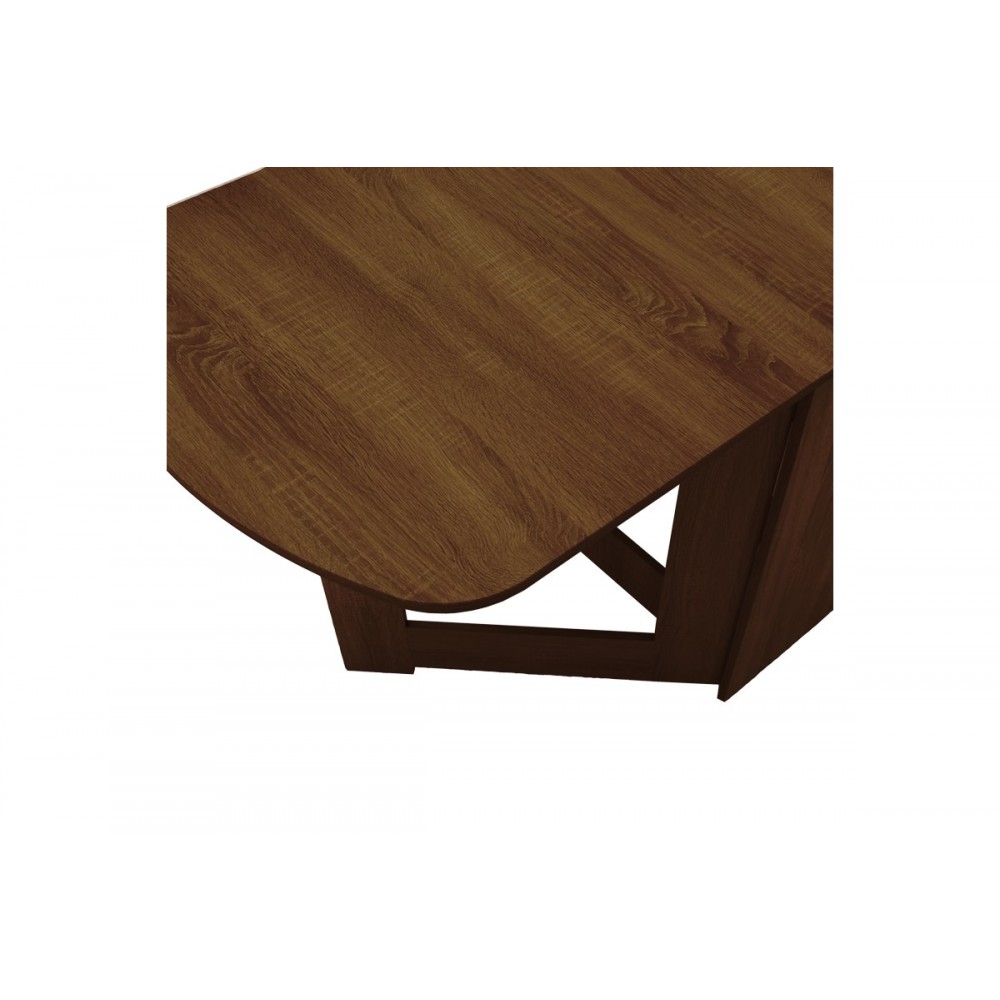 Τραπέζι "NADINE" πολυμορφικό/επεκτεινόμενο σε χρώμα βέγγε 160x80x76.5
