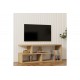 Έπιπλο τηλεόρασης "WALDO" σε φυσικό χρώμα 100x29,5x40