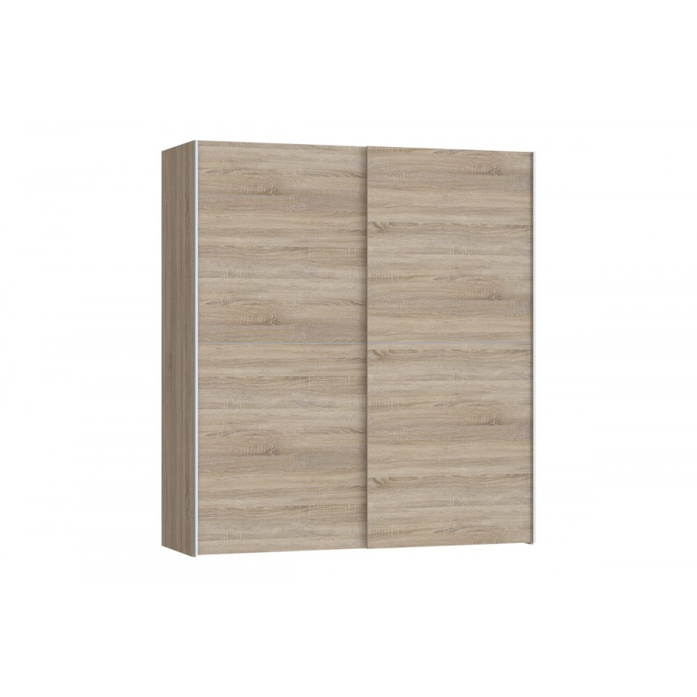 Ντουλάπα "NOEZ" δίφυλλη σε σονόμα χρώμα 170.5x61x190.5