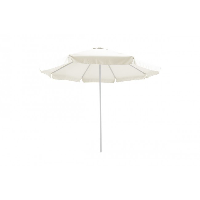 Ομπρέλα κήπου "NAGIDA" από αλουμίνιο/ύφασμα σε εκρού χρώμα Φ3m