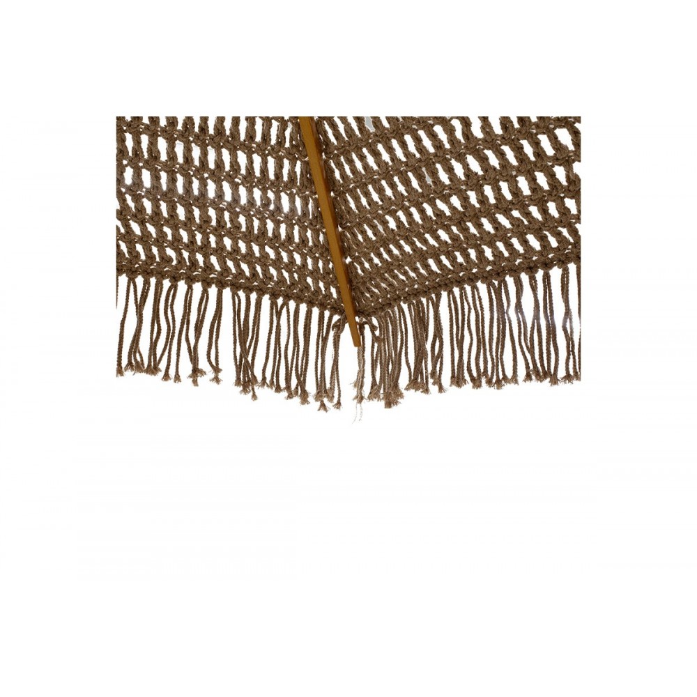 Ομπρέλα κήπου "RENNY" από ξύλο/ύφασμα σε μπεζ χρώμα Φ2.5m