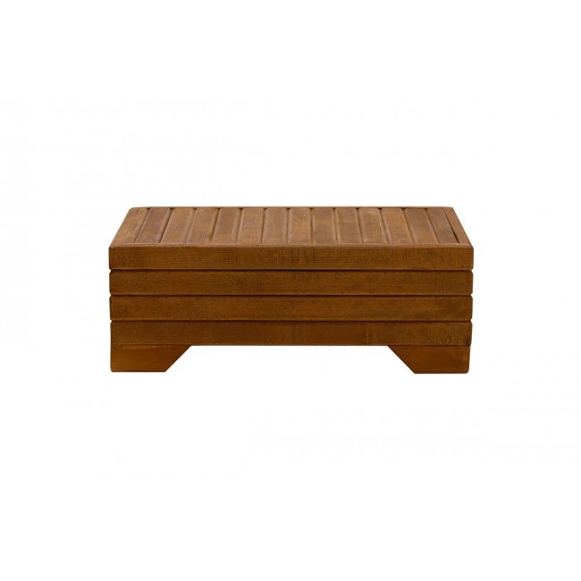 Τραπέζι "OTIS" από ξύλο σε καρυδί χρώμα 60x42x35