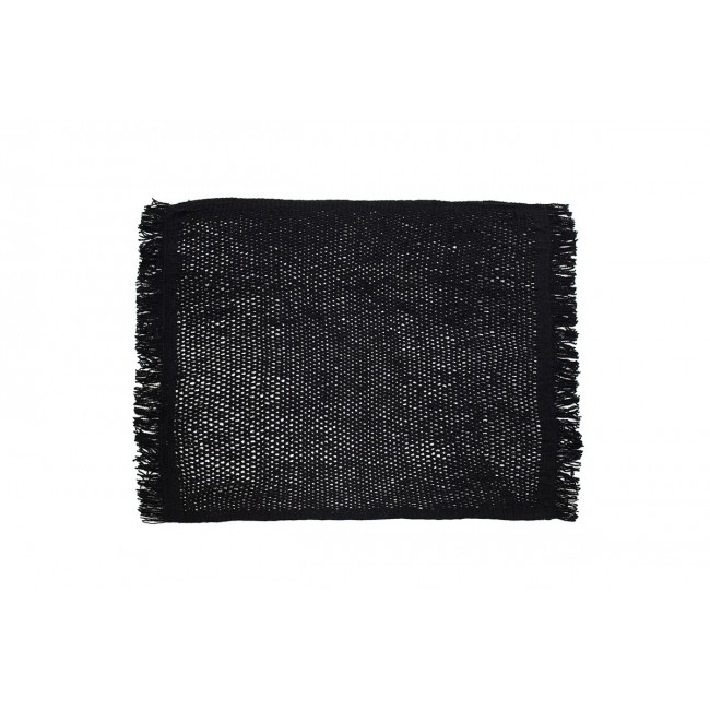Δίχτυ σκίασης "ROOF" από ύφασμα μακραμέ σε μαύρο χρώμα 3x3