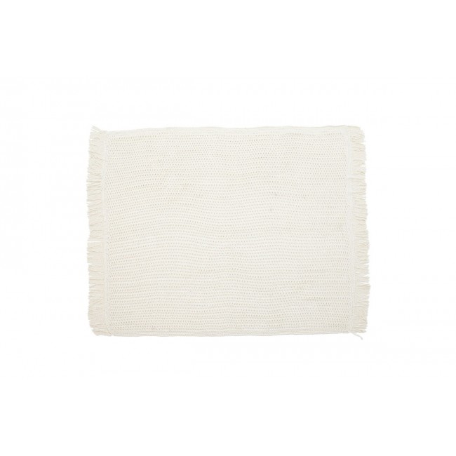 Δίχτυ σκίασης "ROOF" από ύφασμα μακραμέ σε μπεζ χρώμα 4x4