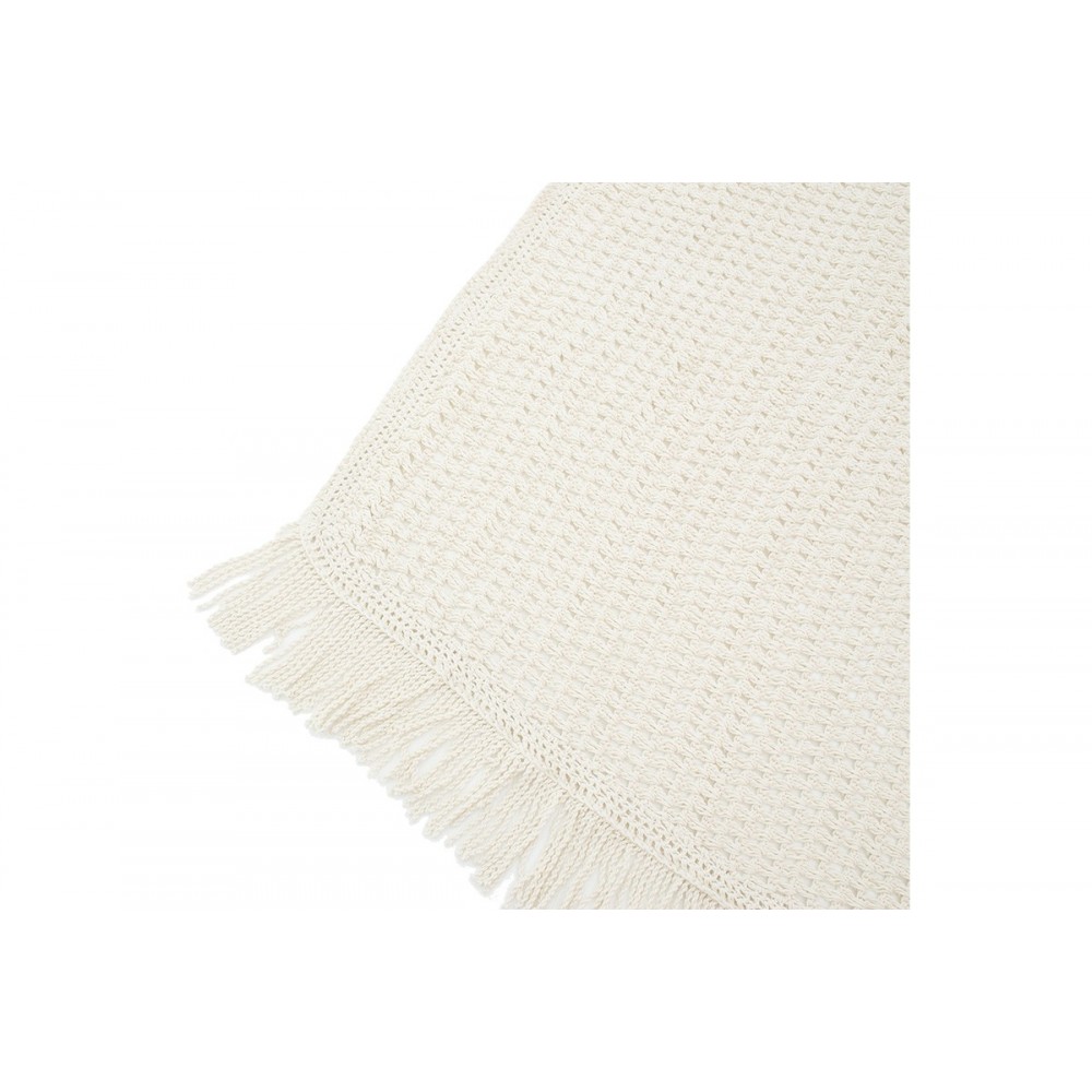 Δίχτυ σκίασης "ROOF" από ύφασμα μακραμέ σε μπεζ χρώμα 4x4