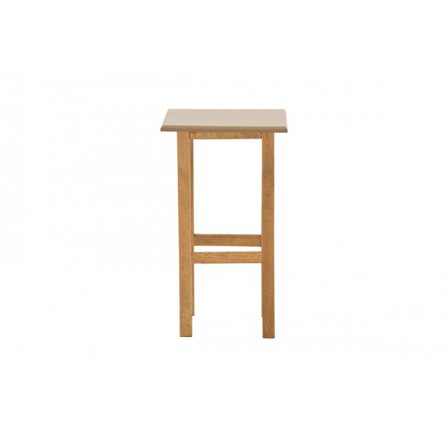 Βοηθητικό τραπέζι "BAJOK" από ξύλο/mdf σε καρυδί χρώμα 35x35x62