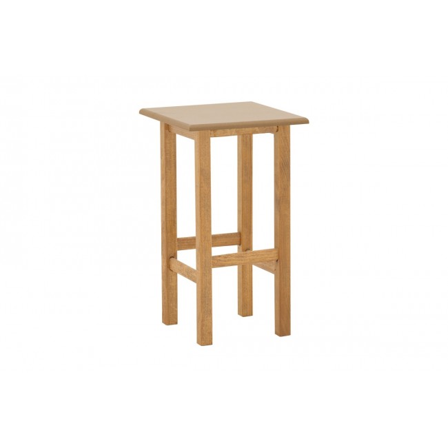 Βοηθητικό τραπέζι "BAJOK" από ξύλο/mdf σε καρυδί χρώμα 35x35x62