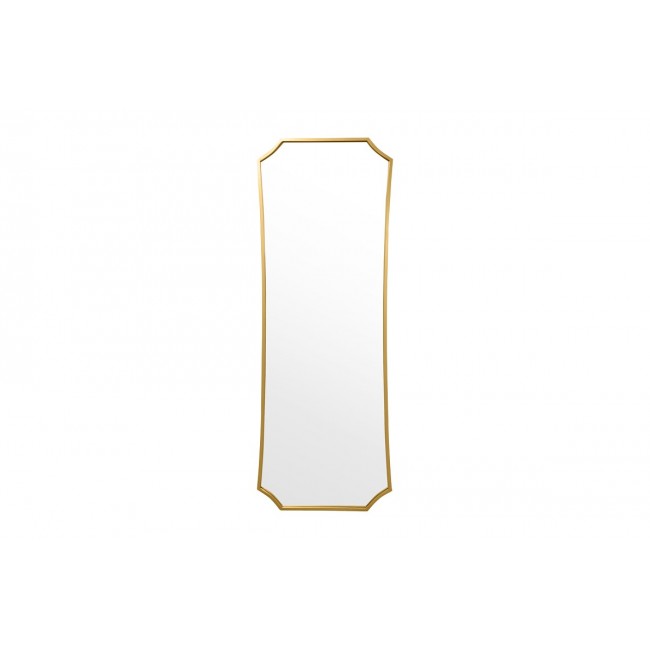 Καθρέπτης "TORFU" σε χρυσό χρώμα 56x2x165