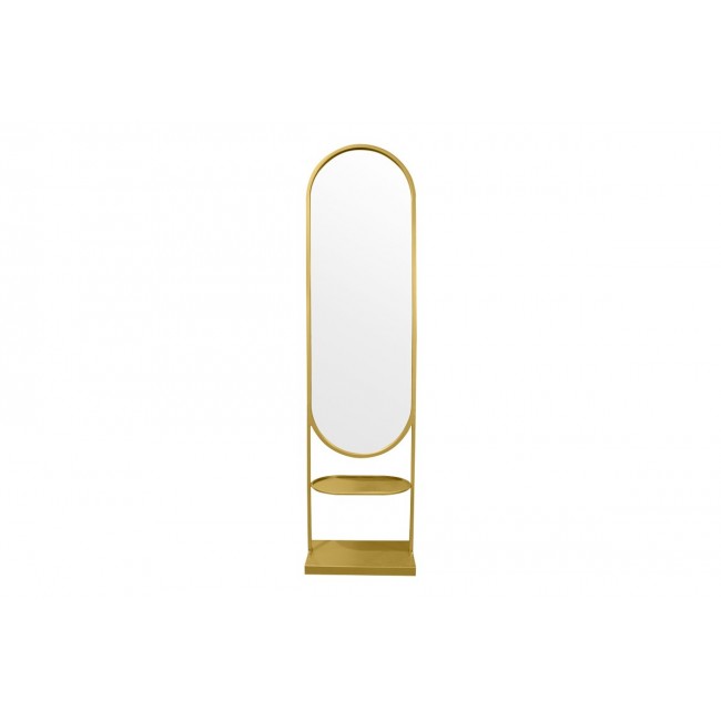 Καθρέπτης "ANELSA" σε χρυσό χρώμα 45.5x25x180