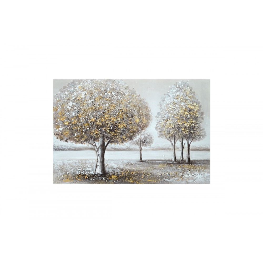 Πίνακας "FOREST" σε καμβά πολύχρωμος 90x3x60