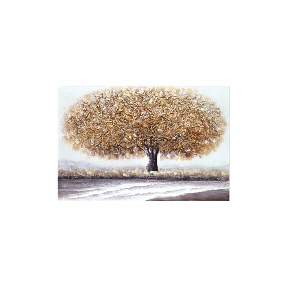 Πίνακας "FORESTREE" σε καμβά πολύχρωμος 90x3x60