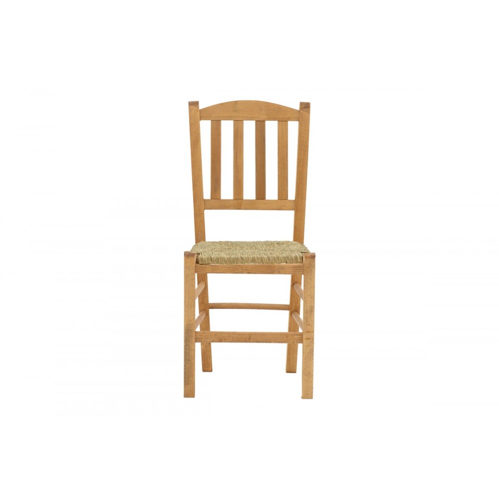 Καρέκλα καφενείου "DAMNIR-CHARCHIE" από ξύλο σε καρυδί χρώμα 41x42x92