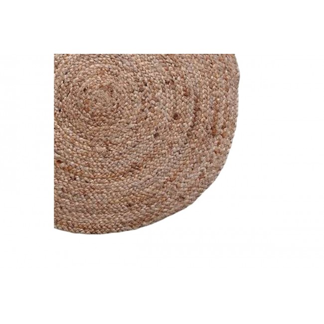 Χαλί "SOLON" από γιούτα σε μπεζ χρώμα 100x100x1
