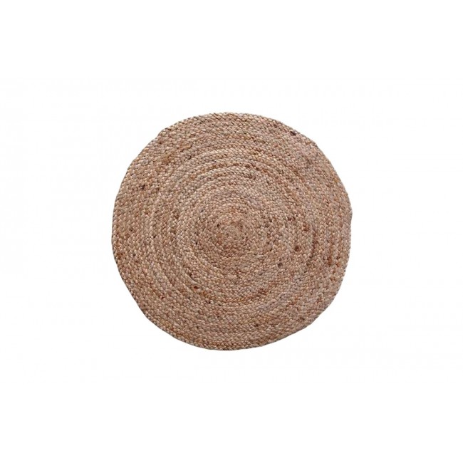 Χαλί "SOLON" από γιούτα σε μπεζ χρώμα 100x100x1