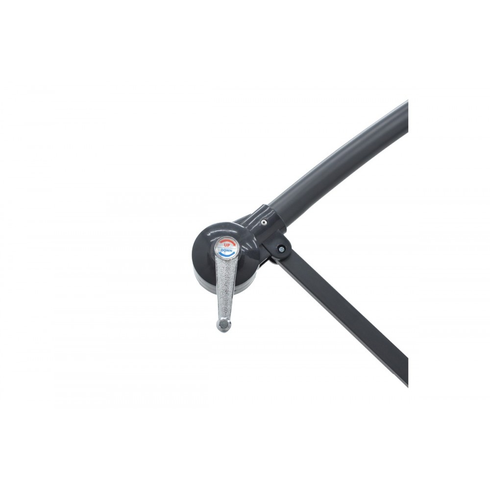 Ομπρέλα "JIOPEL" από αλουμίνιο/ύφασμα σε ανθρακί χρώμα Φ3m