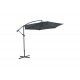 Ομπρέλα "JIOPEL" από αλουμίνιο/ύφασμα σε ανθρακί χρώμα Φ3m