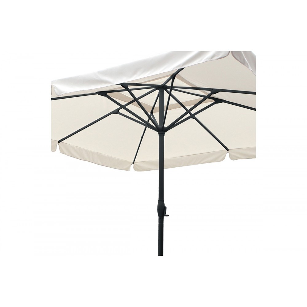 Ομπρέλα "SHORELINE" από αλουμίνιο/ύφασμα σε μπεζ χρώμα 4x4x2.9m