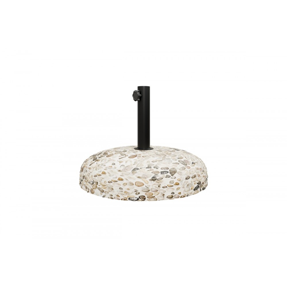 Βάση ομπρέλας "NIMBUS" από τσιμέντο ψηφιδωτή 25kg Φ50