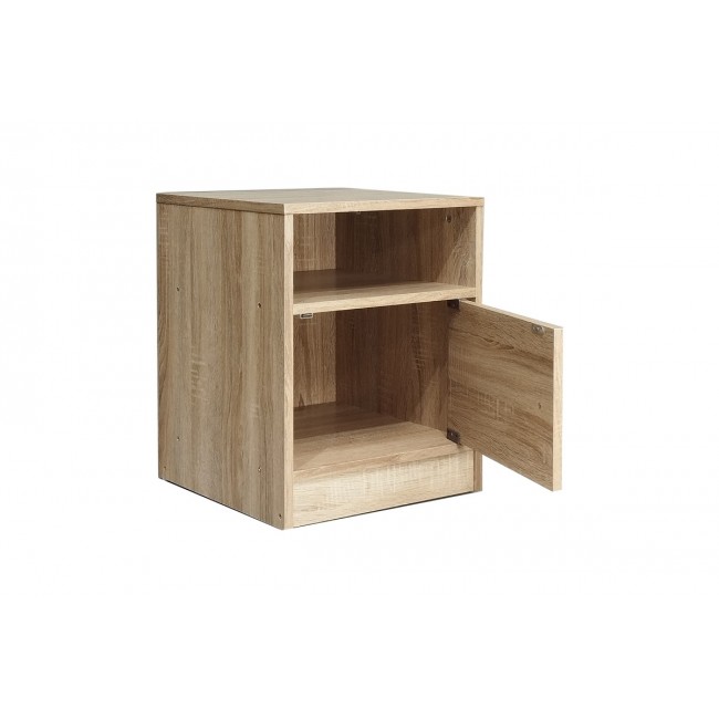 Κομοδίνο "FOLY" σε σονόμα χρώμα 40x40x50