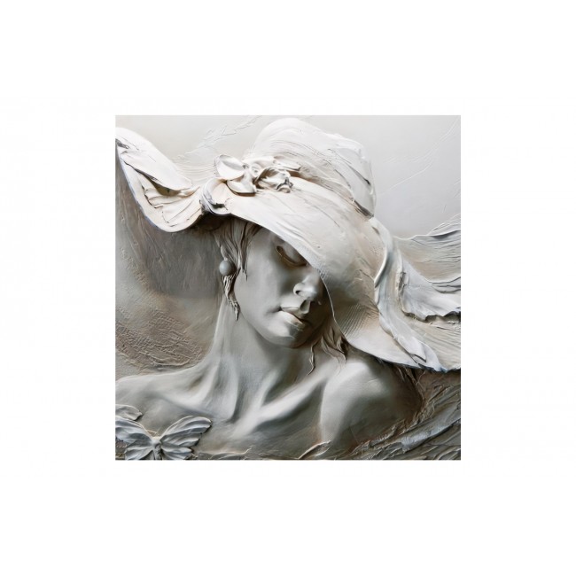 Πίνακας σε καμβά "GRACY" με ψηφιακή εκτύπωση 50x1.8x50