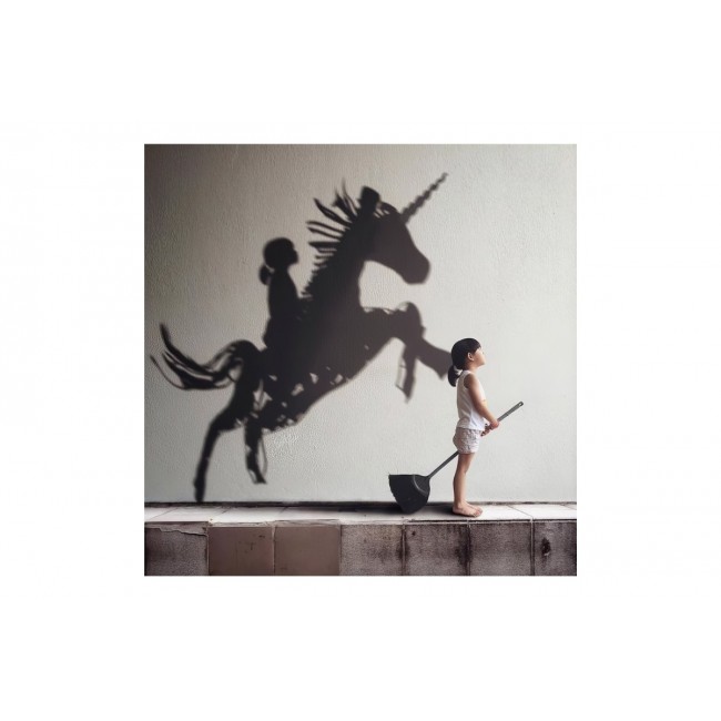 Πίνακας σε καμβά "HORSEON" με ψηφιακή εκτύπωση 50x1.8x50