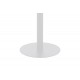 Βάση τραπεζιού "CLOSET" από μέταλλο σε λευκό χρώμα Φ40x108