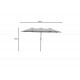 Ομπρέλα επαγγελματική "DORIZO" από αλουμίνιο/ύφασμα σε καφέ χρώμα 2.6x4.5x2.5