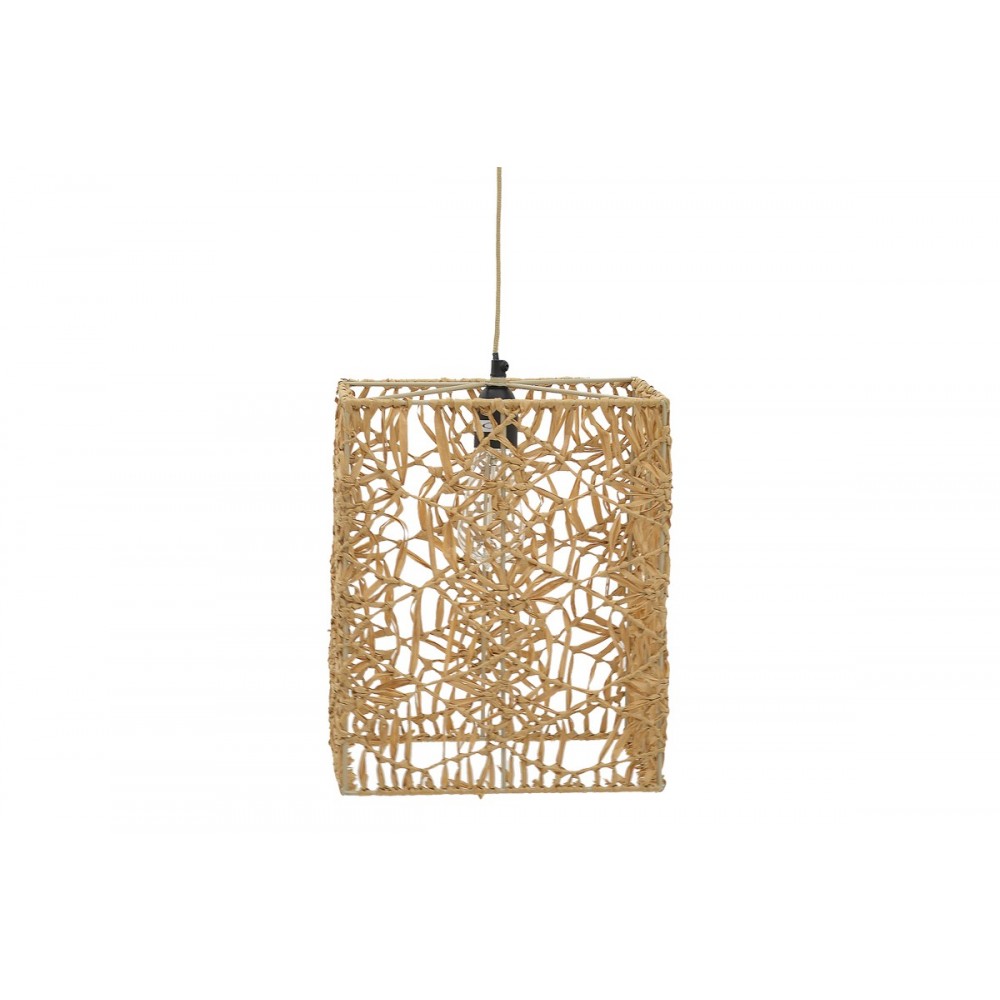 Φωτιστικό οροφής "DOROTAN" σε φυσικό χρώμα 30x27x110