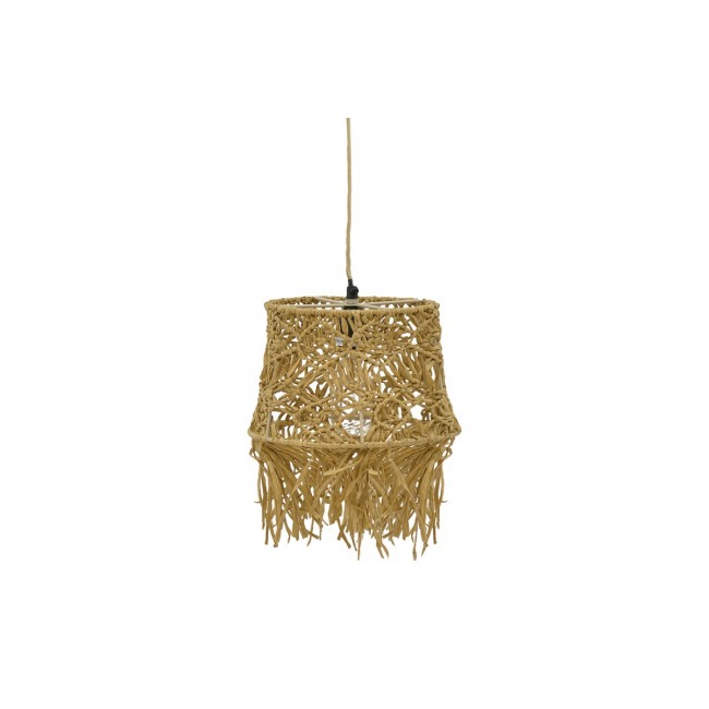 Φωτιστικό οροφής "RAPOM" σε φυσικό χρώμα Φ25x95