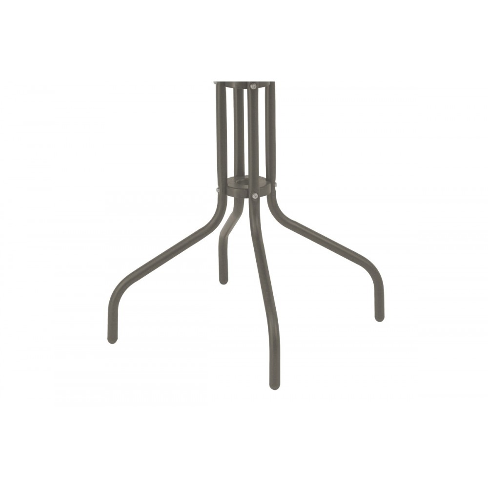 Τραπέζι "VERGO" από μέταλλο σε σαμπανιζέ χρώμα Φ60x70