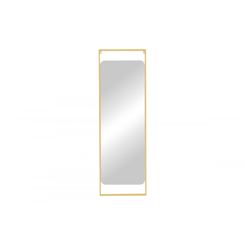 Καθρέπτης "PIZA" από μέταλλο σε χρυσό χρώμα 45x2x140